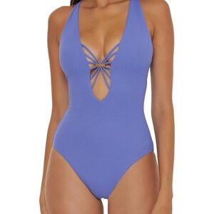 BECCA Periwinkle One-Piece Swimsuit